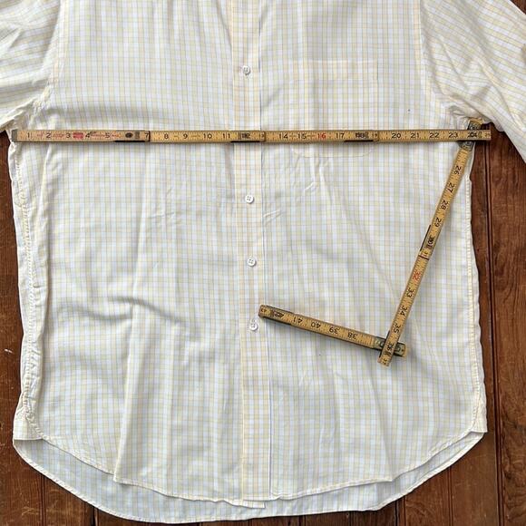 Mens Brooks Brothers Country Club long sleeve plaid shirt size large - Picture 4 of 4